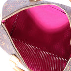 Louis Vuitton Louis Vuitton Monogram Canvas & Fuchsia Perforated Speedy 30