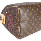 Louis Vuitton Louis Vuitton Monogram Canvas & Fuchsia Perforated Speedy 30