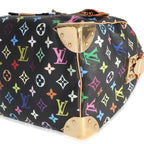 Louis Vuitton Louis Vuitton x Takashi Murakami Black Monogram Multicolore Speedy 30