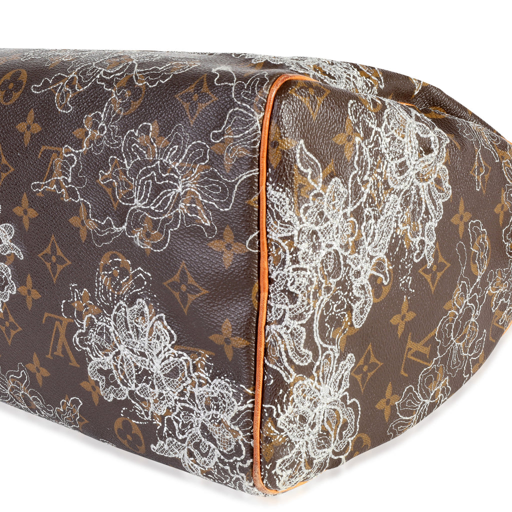 Louis Vuitton Louis Vuitton Monogram Dentelle Speedy 30