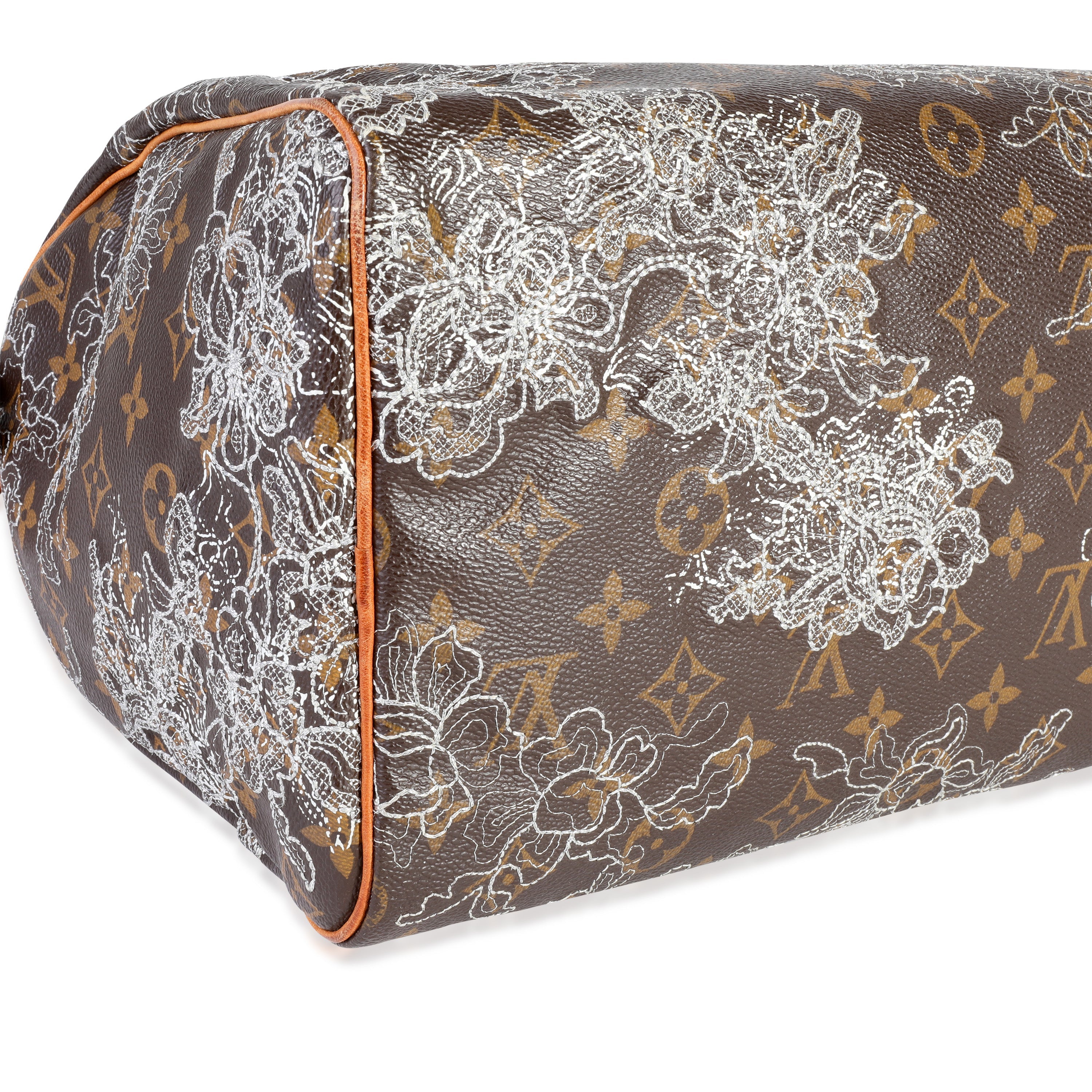 Louis Vuitton Louis Vuitton Monogram Dentelle Speedy 30