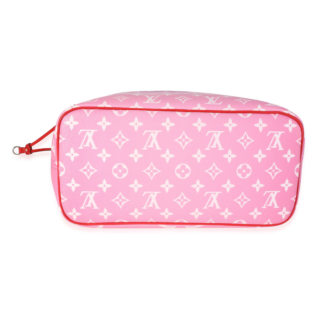 Louis Vuitton Louis Vuitton Rouge LV Escale Neverfull MM