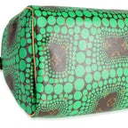Louis Vuitton Louis Vuitton x Yayoi Kusama Green Infinity Dots Monogram Canvas Speedy 30