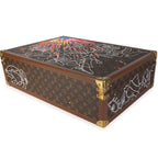 Louis Vuitton Louis Vuitton Carlos Betancourt Commissioned Bisten 60 Trunk