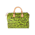 Louis Vuitton Louis Vuitton x Stephen Sprouse Green Graffiti Monogram Canvas Speedy 30
