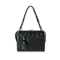 Louis Vuitton Louis Vuitton Navy Calfskin & Blue Monogram Canvas Speedy Amazon MM