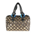 Louis Vuitton Louis Vuitton Limited Edition Gold Sequined Monogram Canvas Eclipse Speedy 28