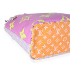 Louis Vuitton Louis Vuitton Purple & Green Giant Monogram Canvas Neverfull MM