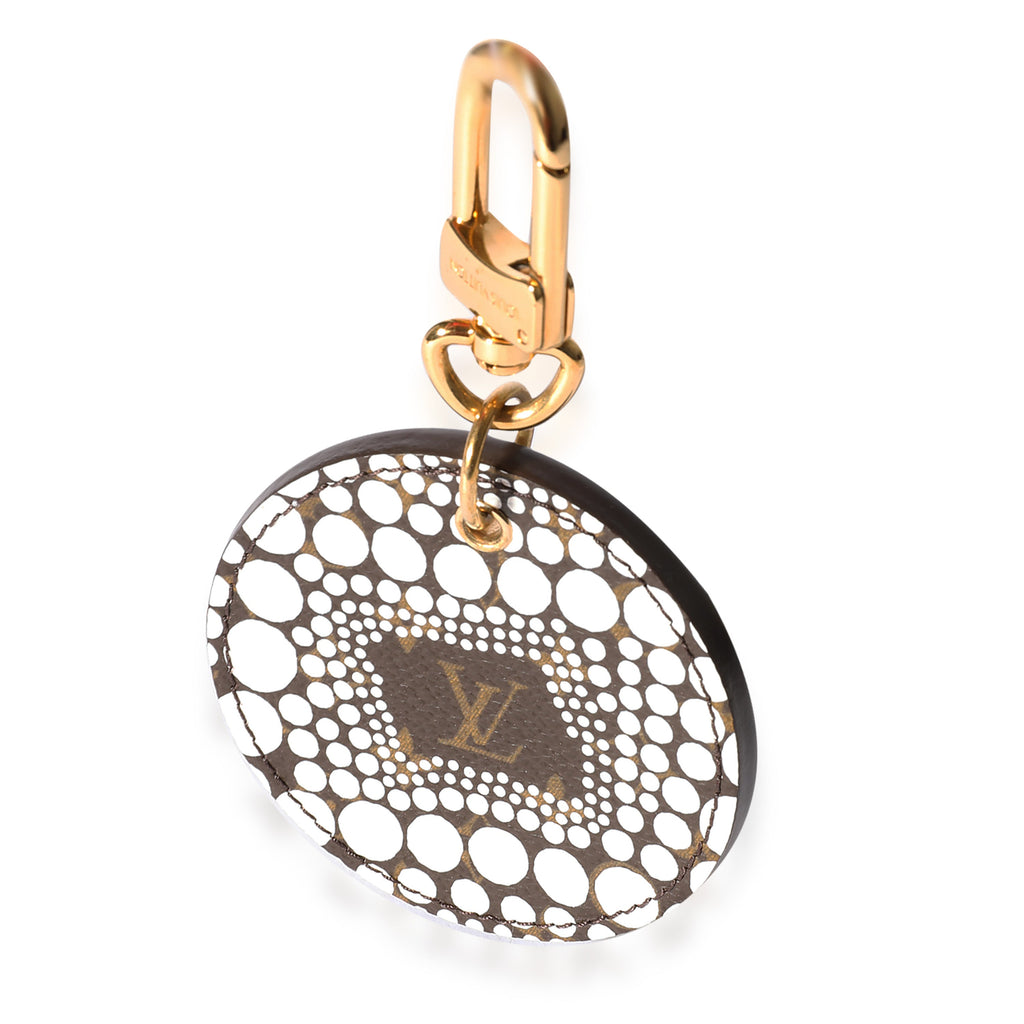 Louis Vuitton Louis Vuitton x Yayoi Kusama White Infinity Dots Monogram Canvas Bag Charm