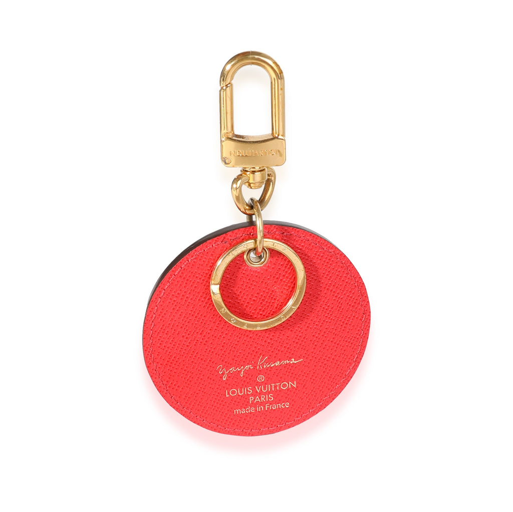 Louis Vuitton Louis Vuitton x Yayoi Kusama Red Infinity Dots Monogram Canvas Bag Charm