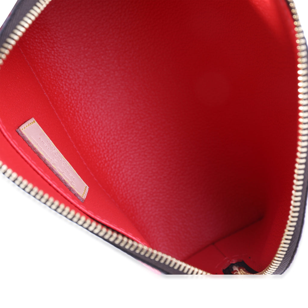 Louis Vuitton Louis Vuitton x Yayoi Kusama Red Infinity Dots Monogram Canvas Cosmetic Pouch