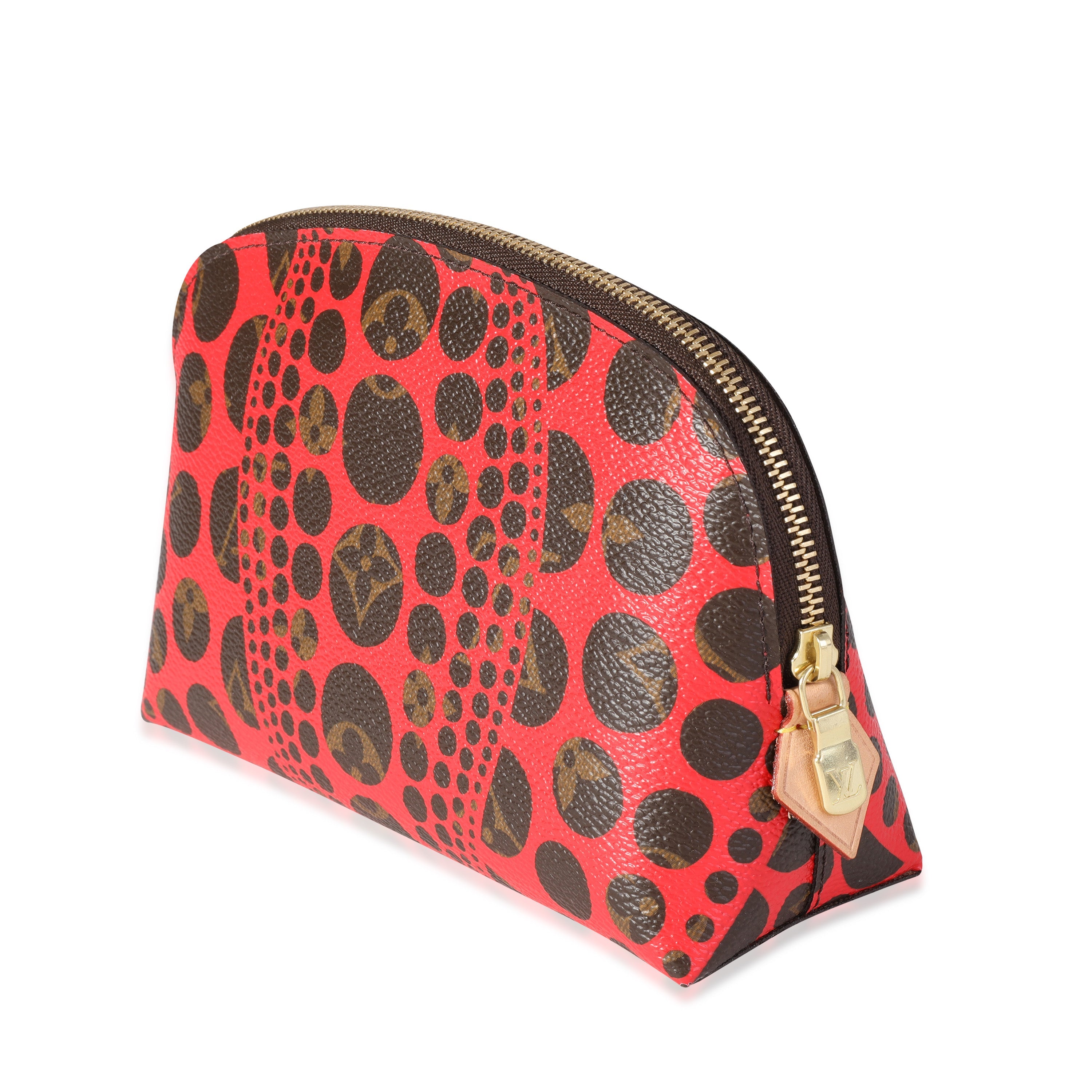 Louis Vuitton Louis Vuitton x Yayoi Kusama Red Infinity Dots Monogram Canvas Cosmetic Pouch