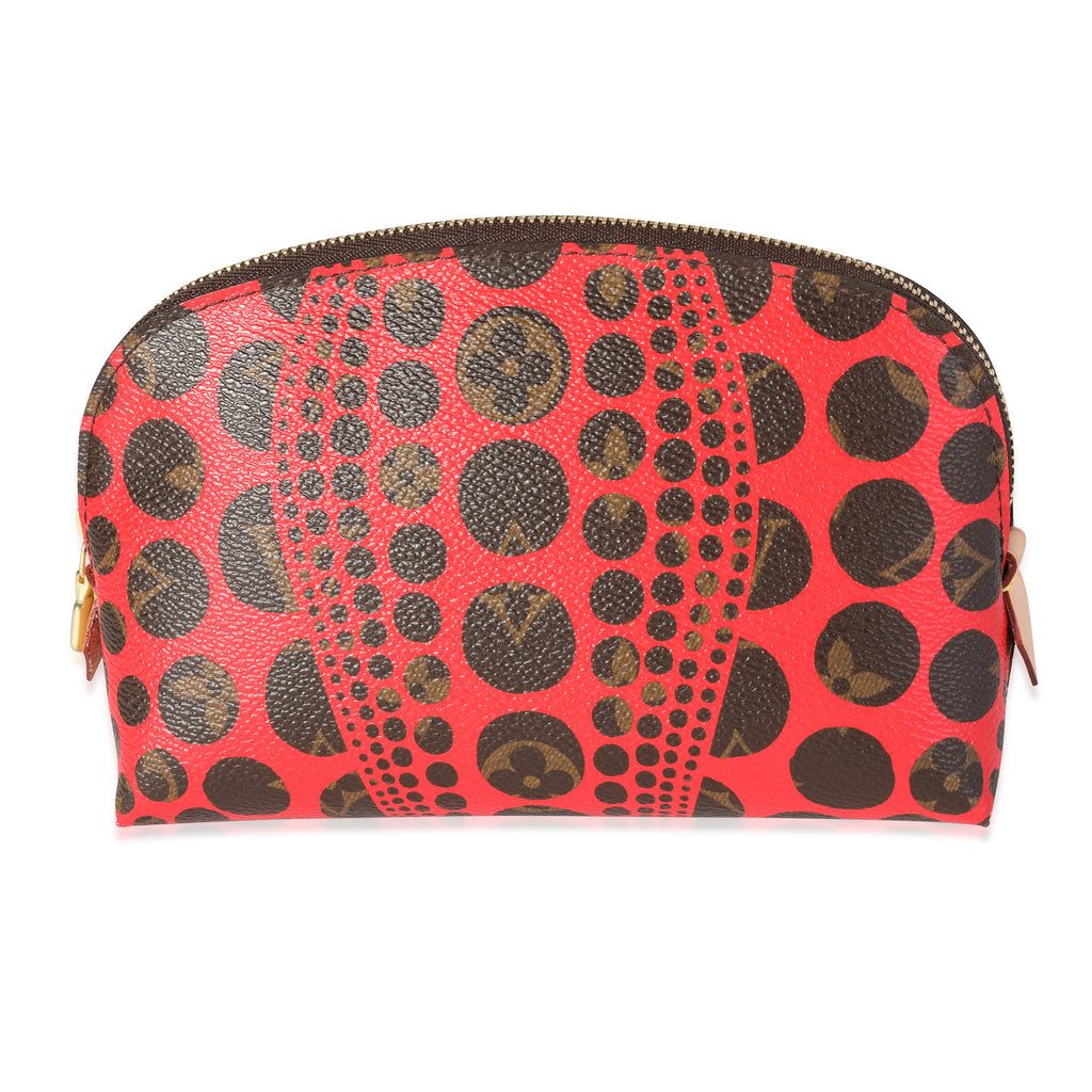 Louis Vuitton Louis Vuitton x Yayoi Kusama Red Infinity Dots Monogram Canvas Cosmetic Pouch