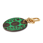 Louis Vuitton Louis Vuitton x Yayoi Kusama Green Infinity Dots Monogram Canvas Bag Charm