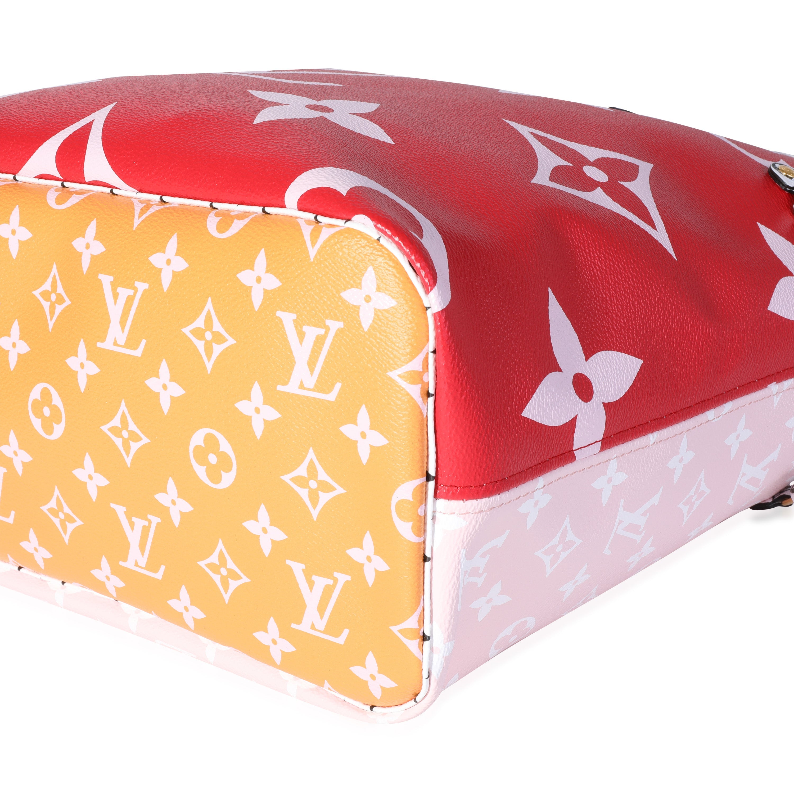 Louis Vuitton Louis Vuitton Rouge & Rose Ballerine Giant Monogram Canvas Neverfull MM
