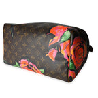 Louis Vuitton Louis Vuitton Monogram Canvas Roses Speedy 30