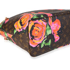Louis Vuitton Louis Vuitton Monogram Canvas Roses Neverfull MM