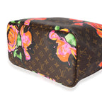 Louis Vuitton Louis Vuitton Monogram Canvas Roses Neverfull MM