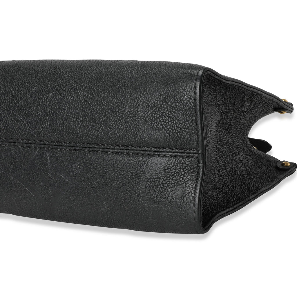 Louis Vuitton Louis Vuitton Black Monogram Empreinte Onthego PM