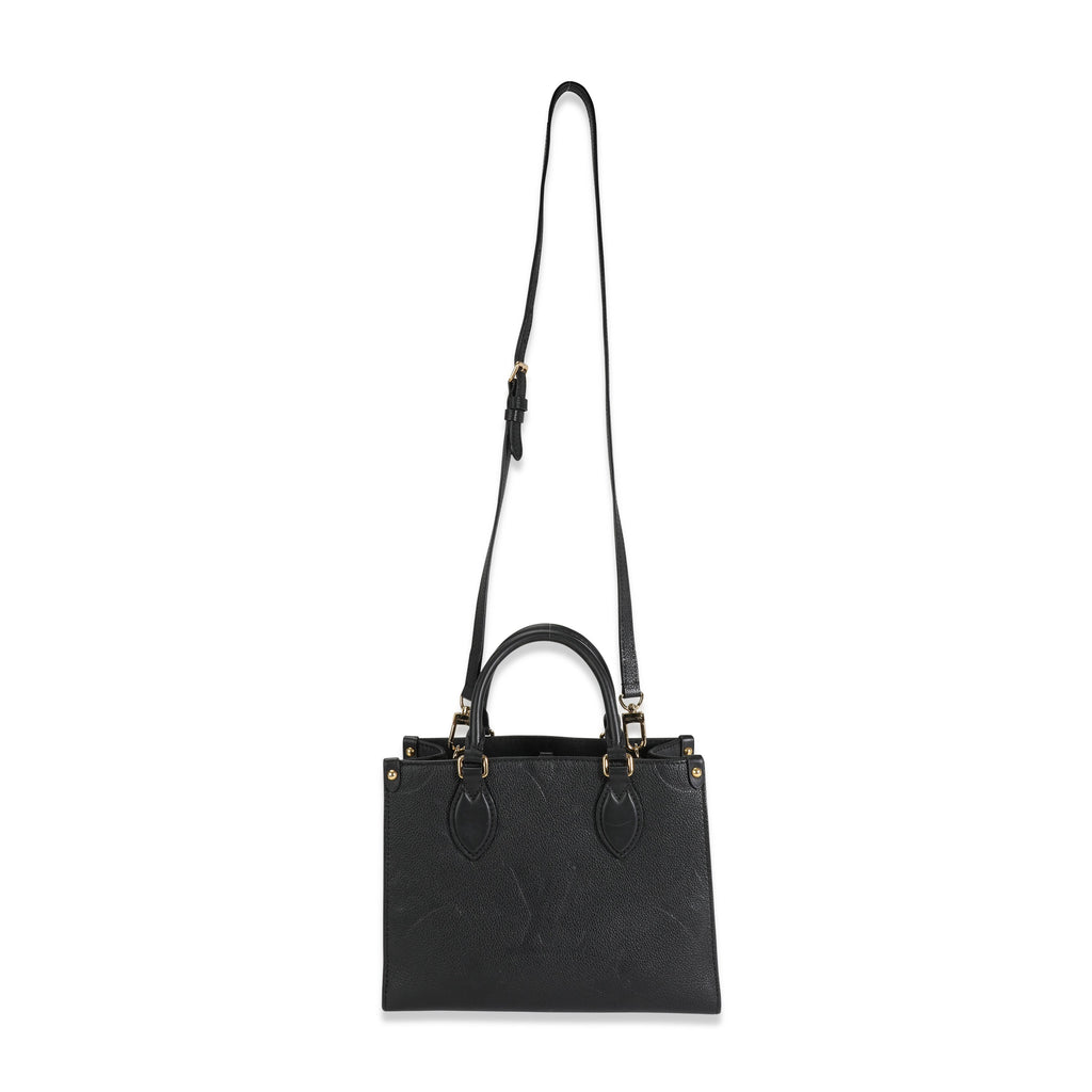 Louis Vuitton Louis Vuitton Black Monogram Empreinte Onthego PM