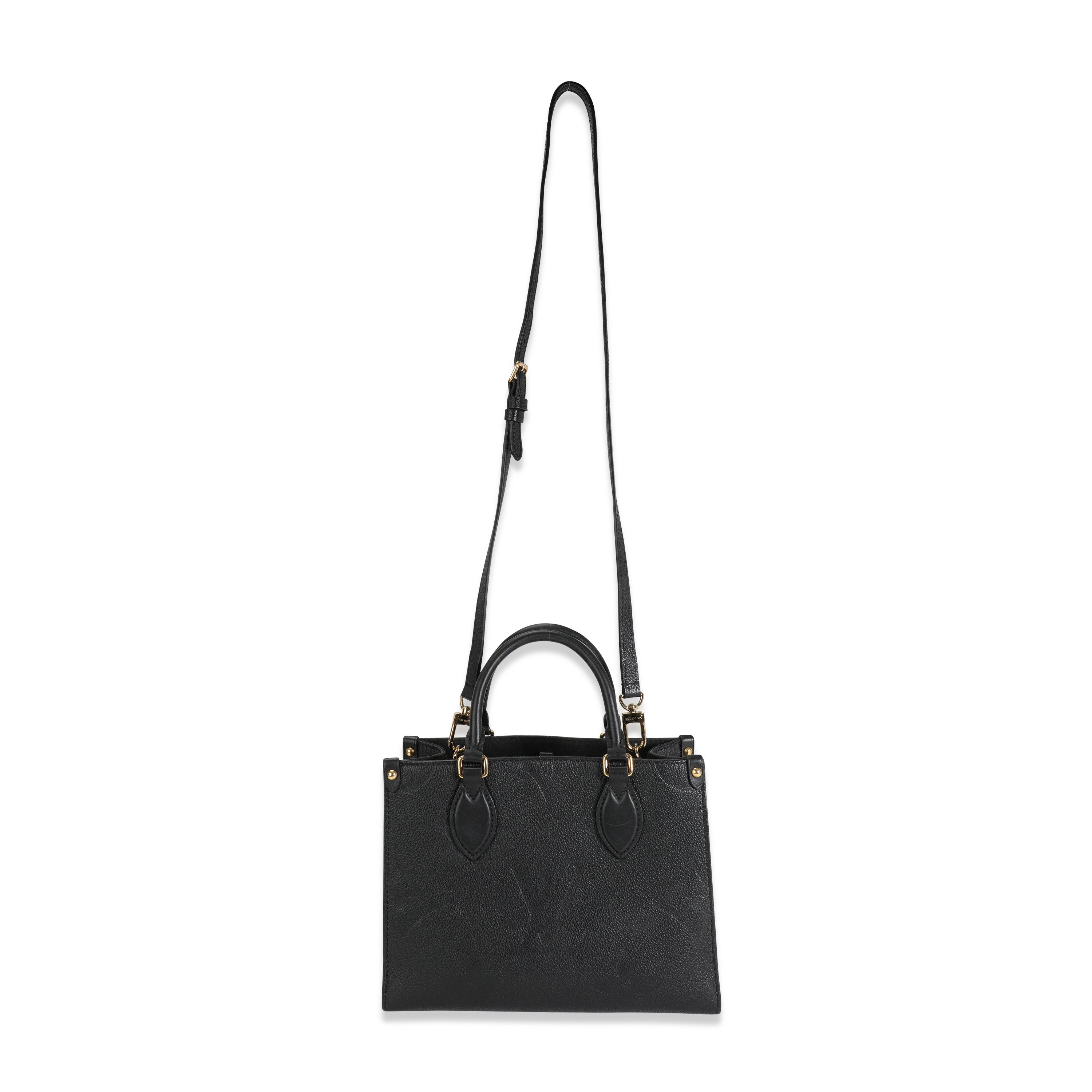 Louis Vuitton Louis Vuitton Black Monogram Empreinte Onthego PM