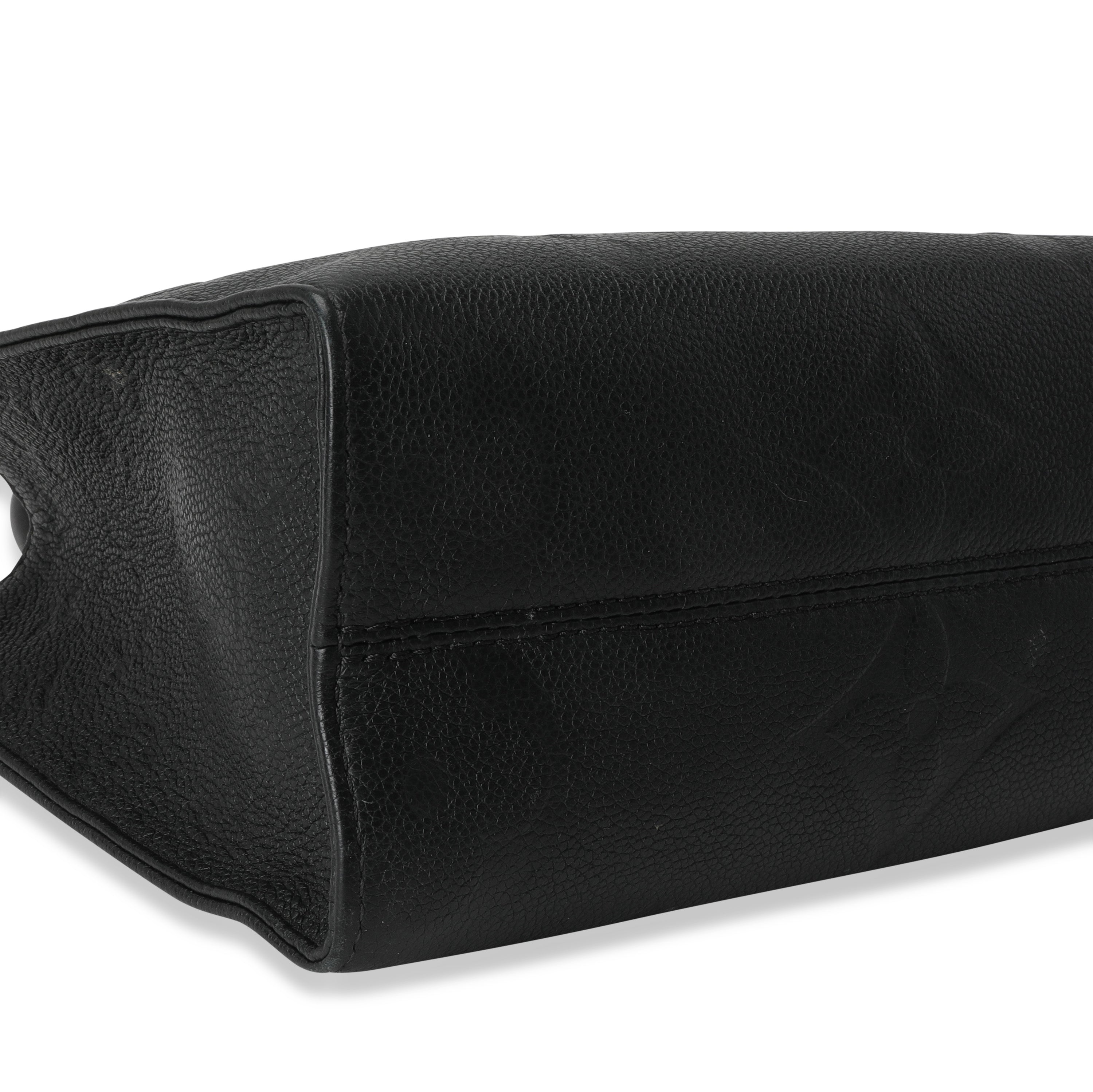 Louis Vuitton Louis Vuitton Black Monogram Empreinte Onthego PM