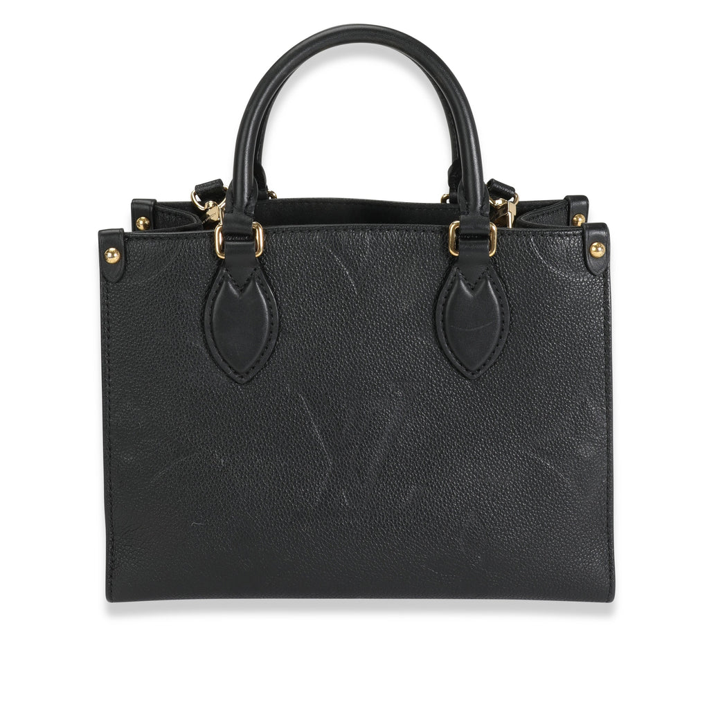 Louis Vuitton Louis Vuitton Black Monogram Empreinte Onthego PM