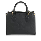 Louis Vuitton Louis Vuitton Black Monogram Empreinte Onthego PM