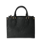Louis Vuitton Louis Vuitton Black Monogram Empreinte Onthego PM