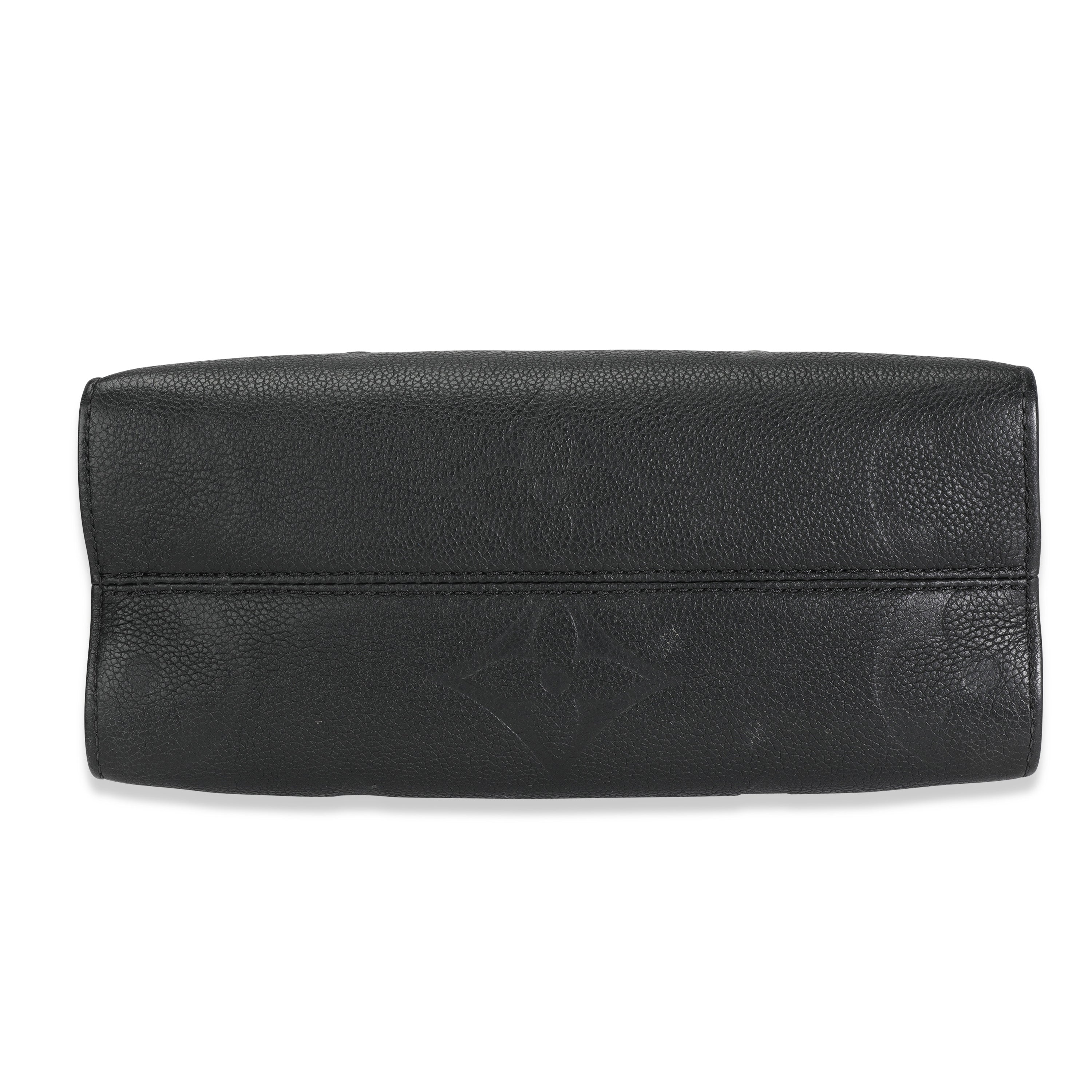 Louis Vuitton Louis Vuitton Black Monogram Empreinte Onthego PM