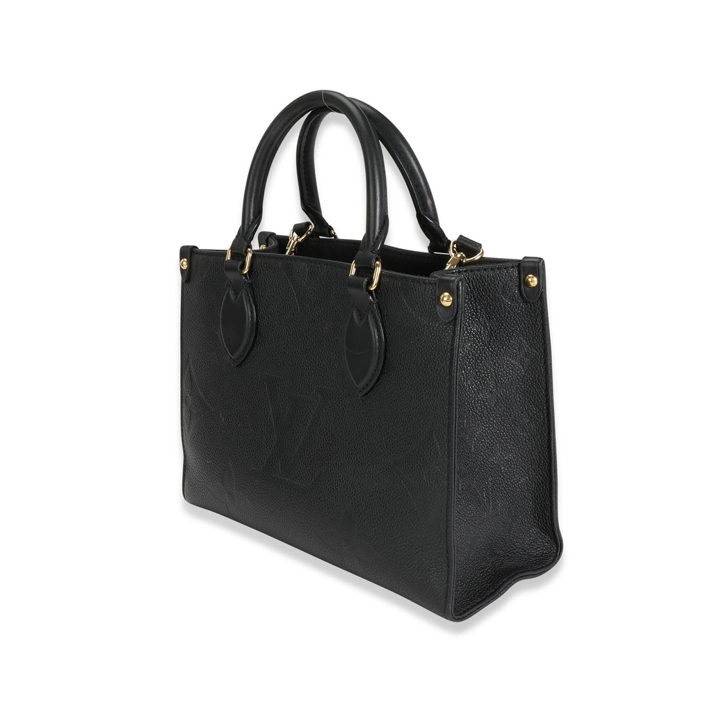 Louis Vuitton Louis Vuitton Black Monogram Empreinte Onthego PM