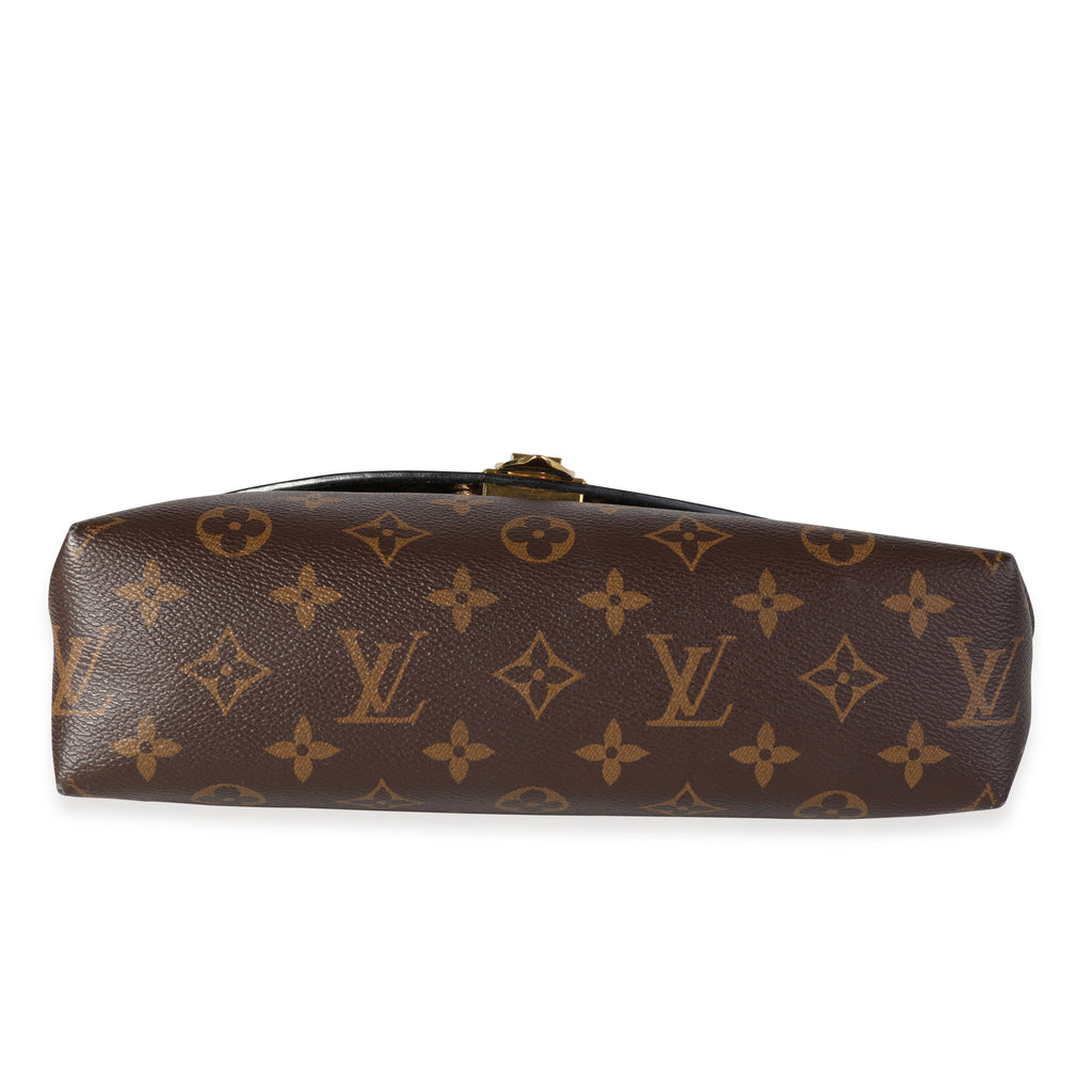 Louis Vuitton Louis Vuitton Monogram Canvas & Black Cowhide Saint-Placide