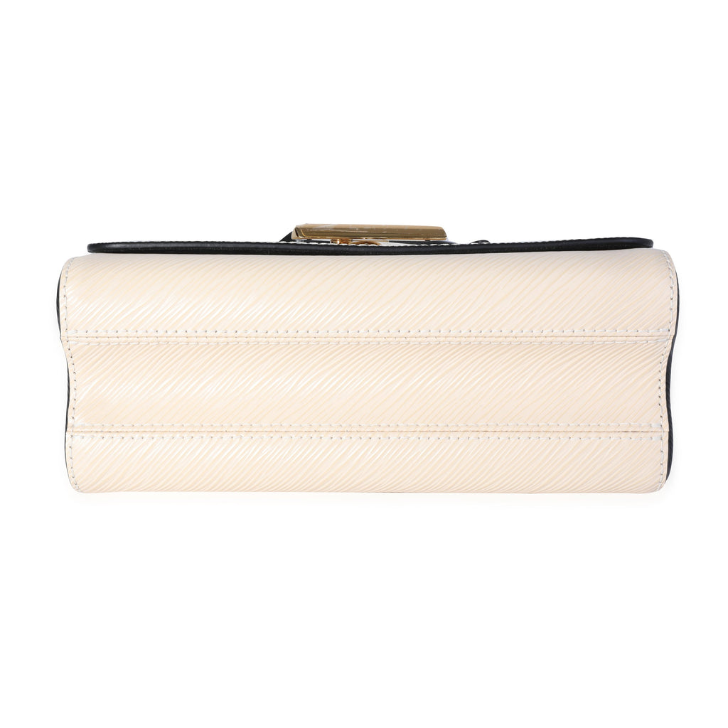 Louis Vuitton Louis Vuitton Creme and Black Epi Leather Crafty Twist MM