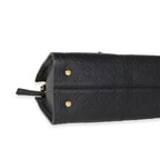 Louis Vuitton Louis Vuitton Black & Creme Empreinte Leather Sully PM