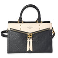 Louis Vuitton Louis Vuitton Black & Creme Empreinte Leather Sully PM