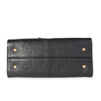 Louis Vuitton Louis Vuitton Black & Creme Empreinte Leather Sully PM