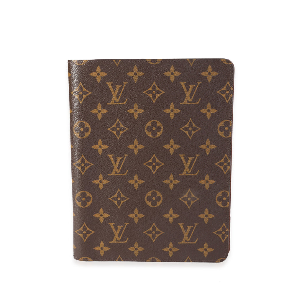 Louis Vuitton Louis Vuitton Monogram Canvas Desk Agenda Cover