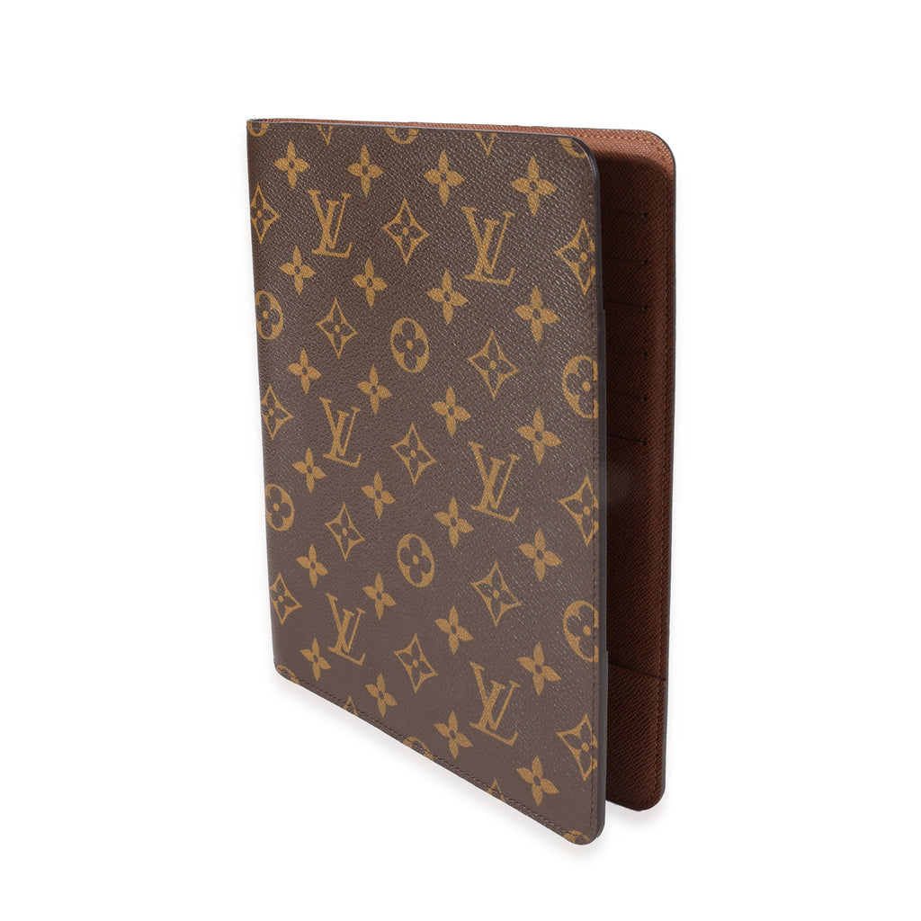 Louis Vuitton Louis Vuitton Monogram Canvas Desk Agenda Cover