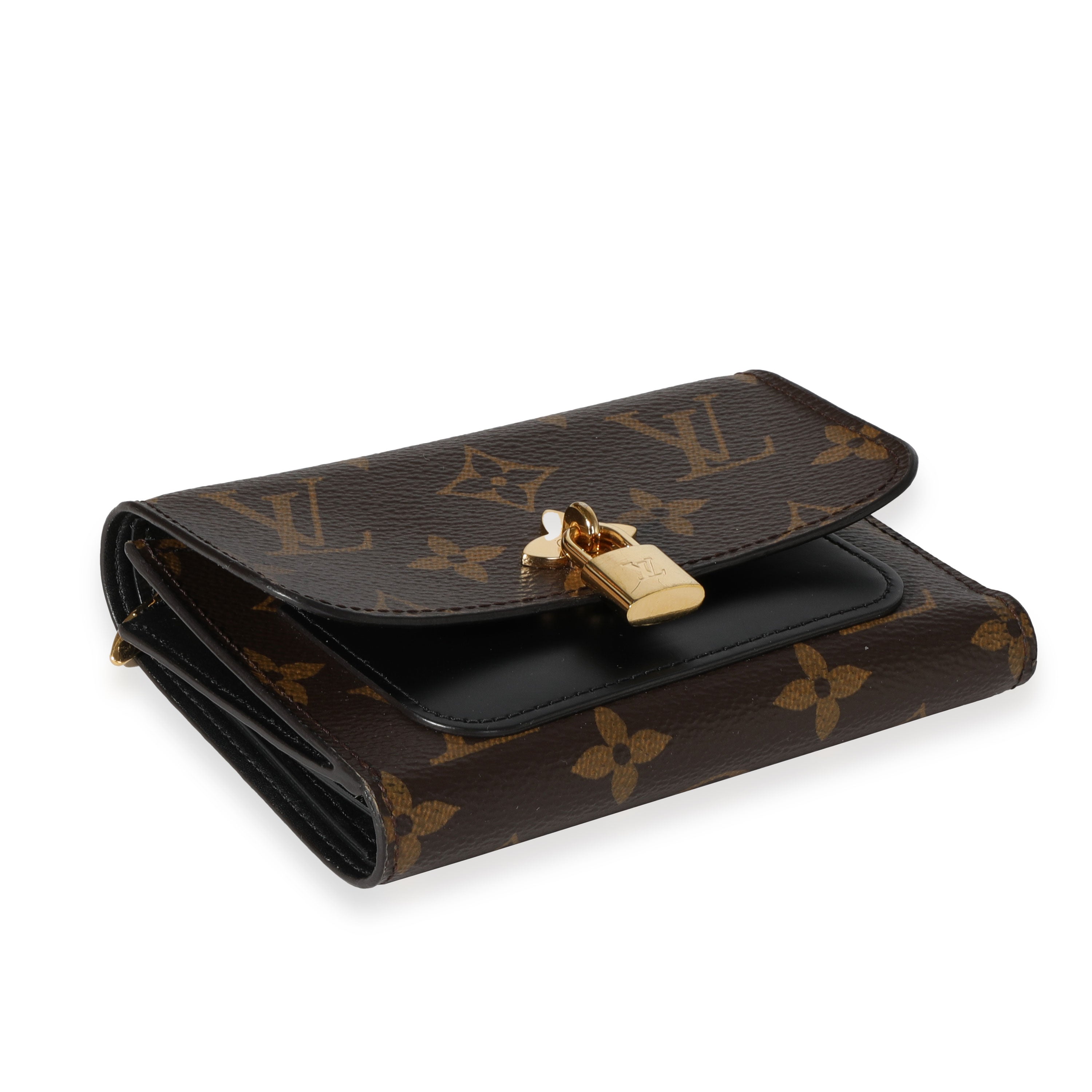 Louis Vuitton Louis Vuitton Monogram Canvas Flower Compact Wallet