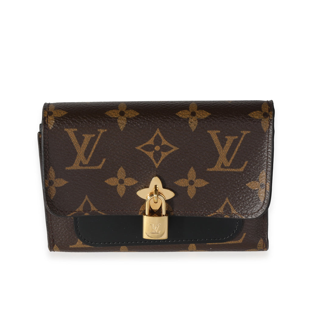 Louis Vuitton Louis Vuitton Monogram Canvas Flower Compact Wallet