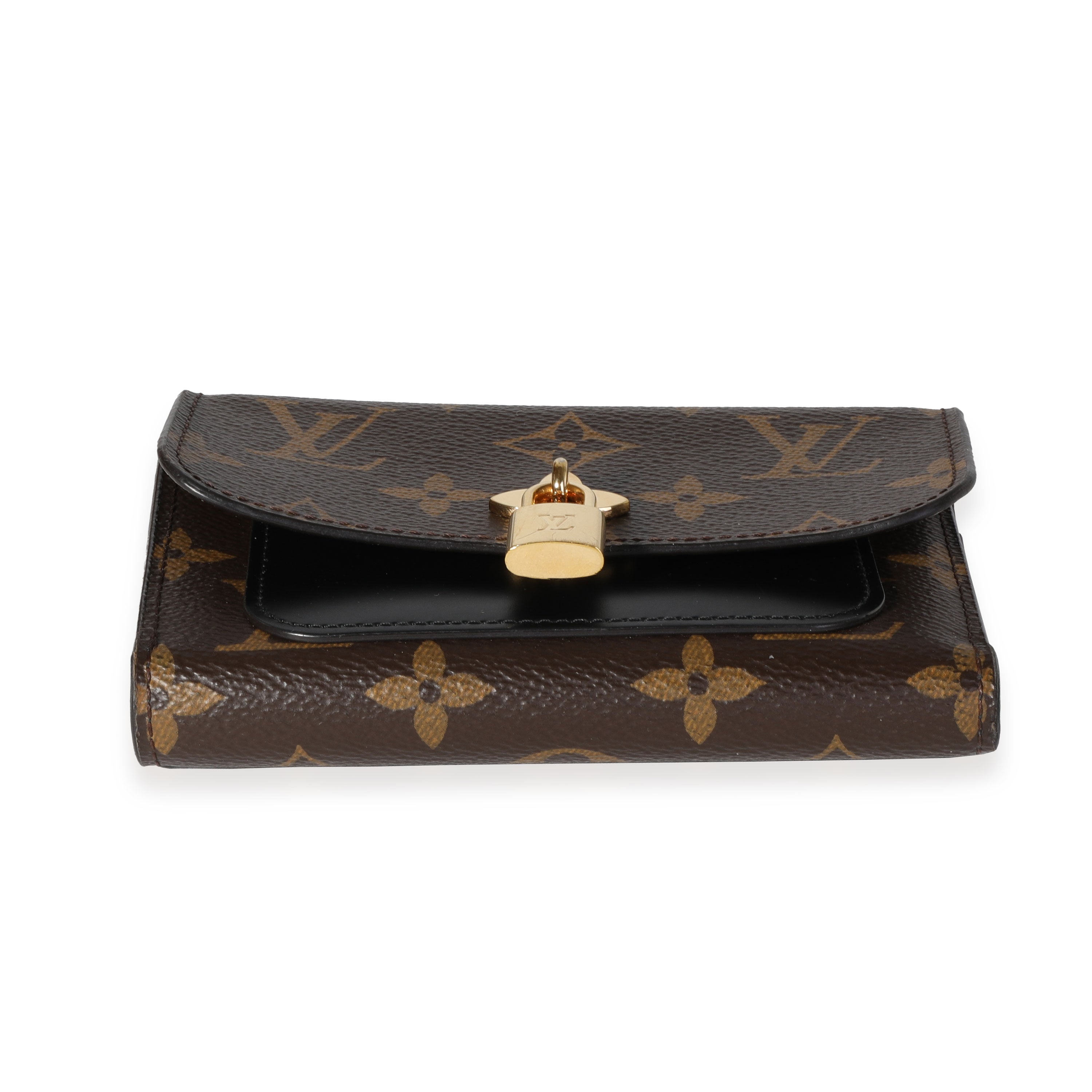 Louis Vuitton Louis Vuitton Monogram Canvas Flower Compact Wallet