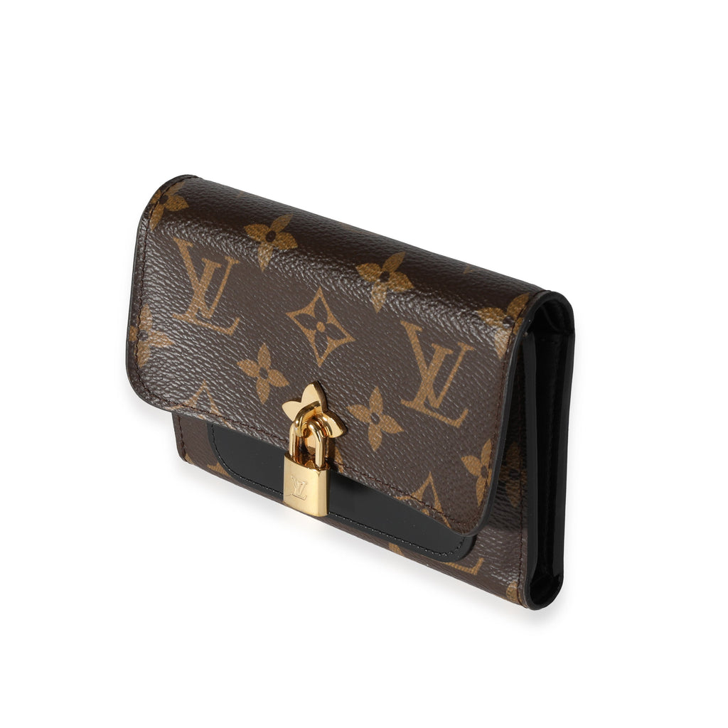 Louis Vuitton Louis Vuitton Monogram Canvas Flower Compact Wallet