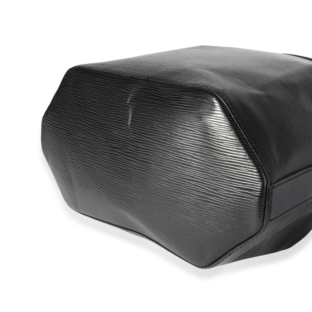 Louis Vuitton Louis Vuitton Vintage Black Epi Leather Sac DEpaule GM