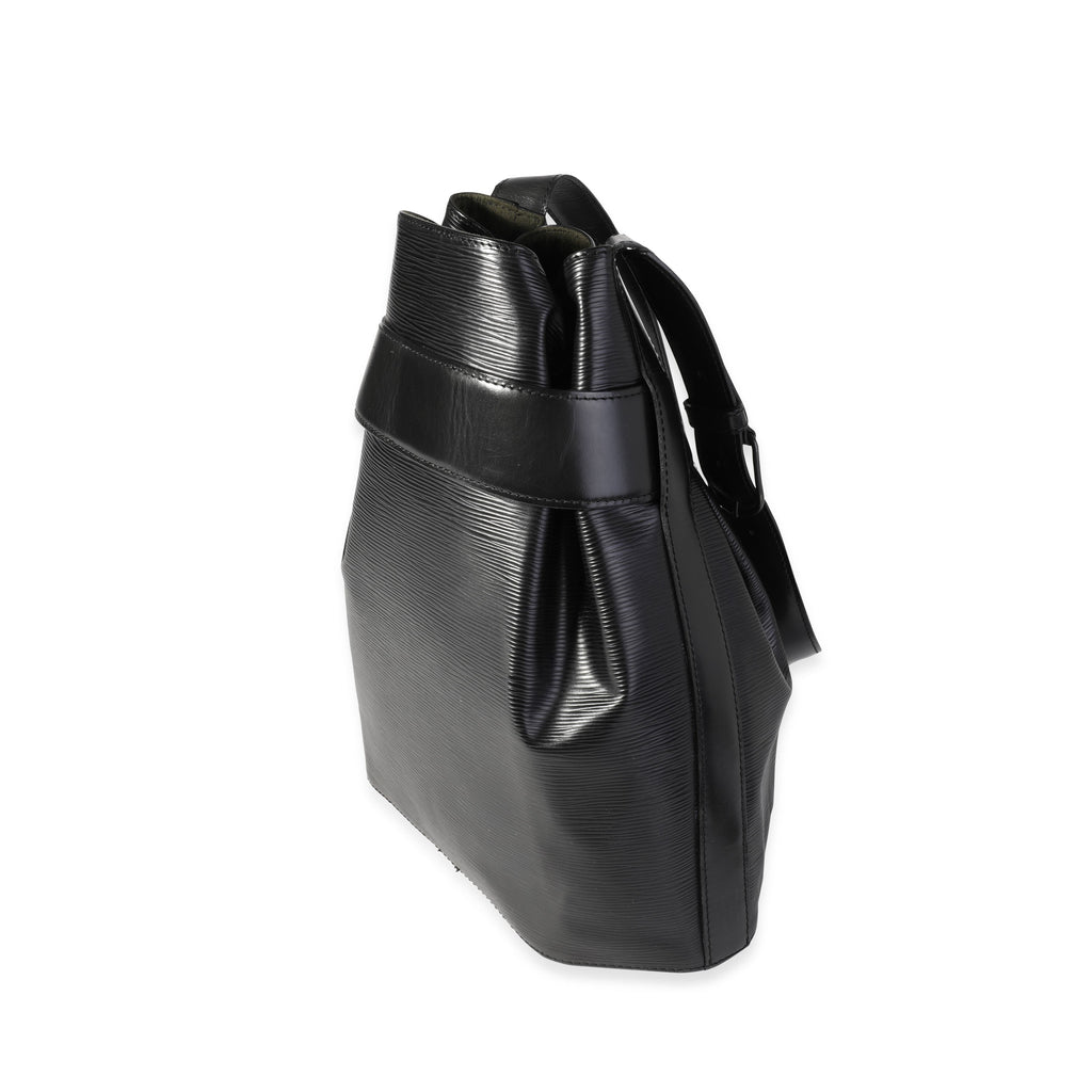 Louis Vuitton Louis Vuitton Vintage Black Epi Leather Sac DEpaule GM