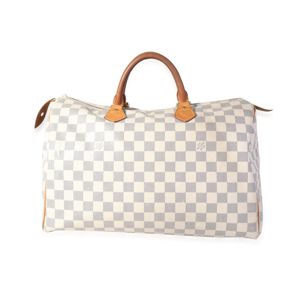 Louis Vuitton Louis Vuitton Damier Azur Canvas Speedy 35