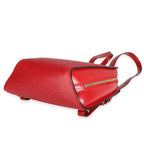 Louis Vuitton Louis Vuitton Red Epi Leather Mabillon Backpack