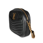 Louis Vuitton Louis Vuitton Black Leather Small New Wave Camera Bag
