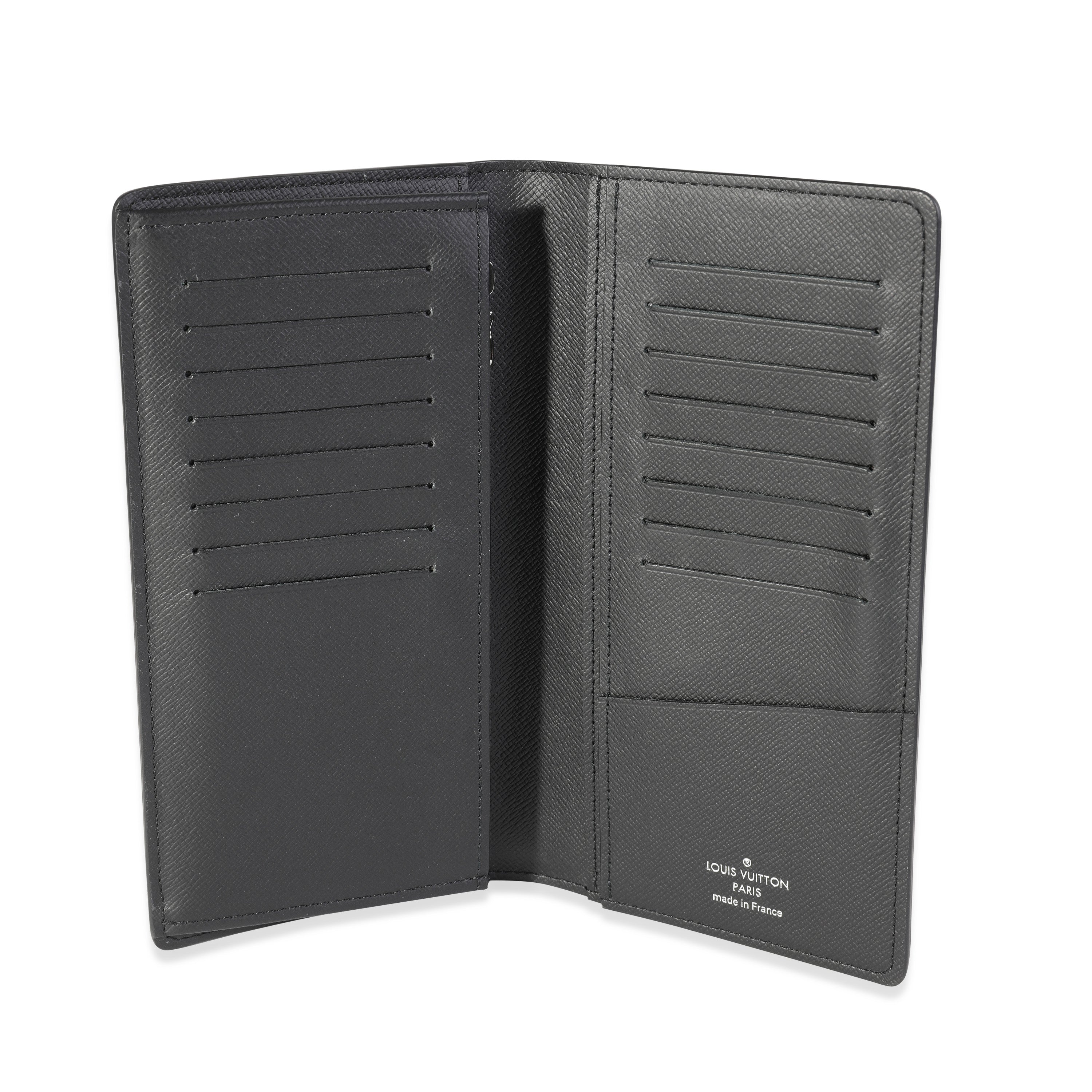 Louis Vuitton Louis Vuitton Monogram Eclipse Canvas Brazza Wallet