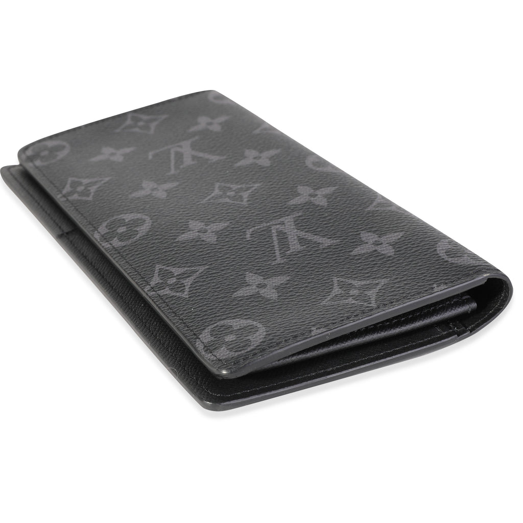Louis Vuitton Louis Vuitton Monogram Eclipse Canvas Brazza Wallet