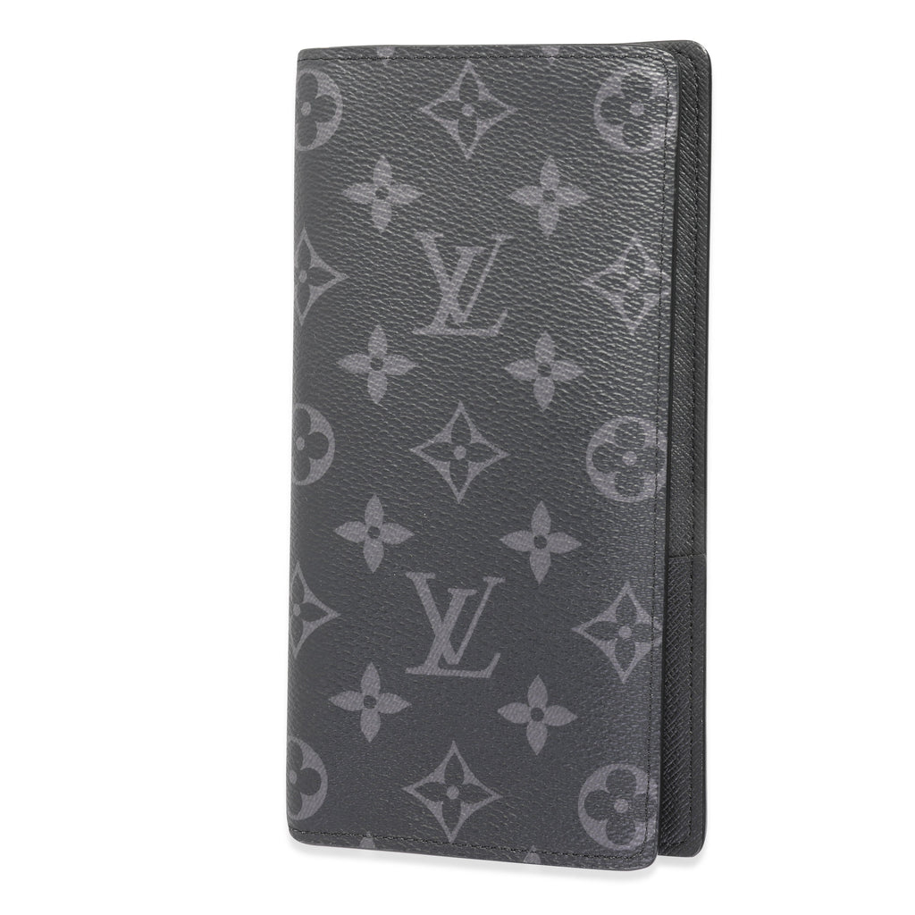 Louis Vuitton Louis Vuitton Monogram Eclipse Canvas Brazza Wallet
